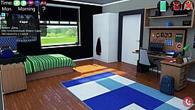 Milfy City Gameplay Part 13 - Shower Lesbian Action or Just a Tease?