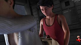 Golden Boy 9 reworked with hot milf outdoor action