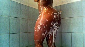 I tease in the shower.