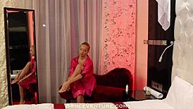 Kiara Lord gives a deep creampie after sensual massage