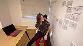 Mi estudiante de medicina me engañó, ¿cómo terminamos desnudas en mi oficina?