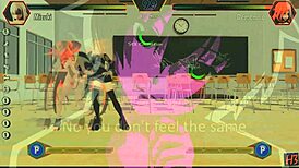 Horny Gaming Hentai Fighter Battles