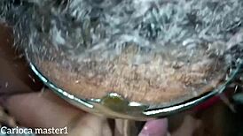 Brunette Pornstar Distributes Milk With Big Black Cock