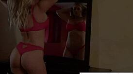 samantha rips clothes to strip and masturbate to cum