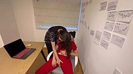 Mi estudiante de medicina me engañó, ¿cómo terminamos desnudas en mi oficina?