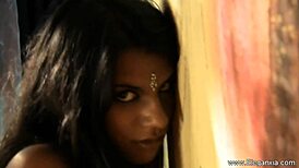 girl from erotic bollywood seduces with her brunette milf charm.