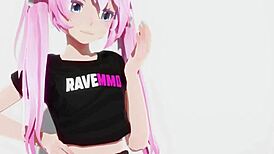 Watch the bratty anime girl ride big black cock?