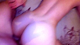 Stepmother shows stepson raw sex tricks while stepfather’s gone.