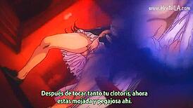 GHOST GIRL TURNS MAN INTO WOMAN AND FUCKS HER IN ANIME FANTASY HENTAI