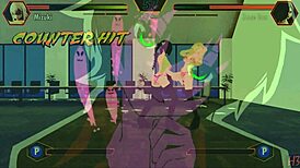 Horny Gaming Hentai Fighter Battles