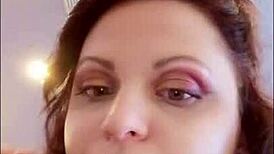 Hey, check out this leather catsuit with pantyhose and miniskirt combo.