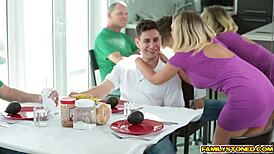 Brad pounds step mom riding on his thick cock