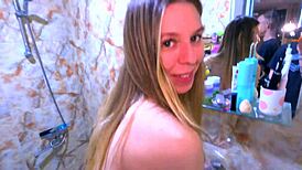 Stepmother shows stepson raw sex tricks while stepfather’s gone.