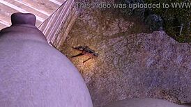 be grove - cursed episode 4 with ass focus in 3d cartoon