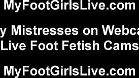 Worship our perfect feet like a good boy