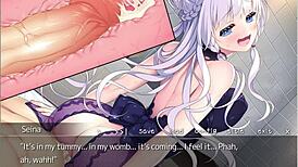 The Humbling Of A Holy Maiden In Anime Game, Part 4.