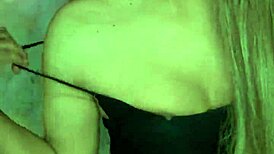 beautiful transvestite strokes hard cock