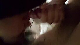 Cousin sucks my dick in brazilian style.