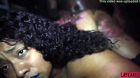 fucked my camera man in hardcore ebony action