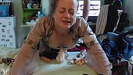 french amateur deepthroats in satin white panties