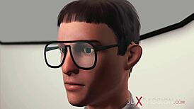 i watch my horny young blonde get fucked hard by big black cock in 3d