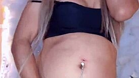 beautiful transvestite strokes hard cock