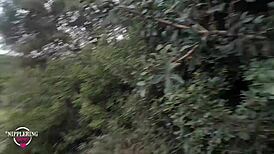 i flash my pierced pussy outdoors