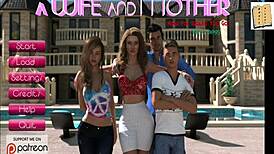 A Wife And Her Stepmother In Cartoon Adventure.