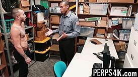 An understanding was reached by the suspect and gay mall officer at the shop