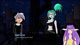 danny phantom fucks ember in amity park shower