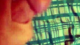 young british twink masturbates to cumshot after gay porn