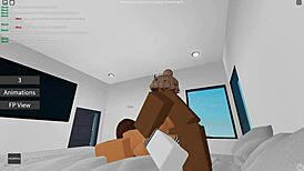 brunette amateur feels intense first time doggystyle with big black cock