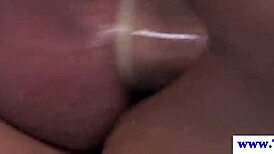 Sexy ladyboy gets assfucked so deep and hard!