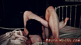 b destroyed in extreme outdoor bondage xxx poor lil latina?