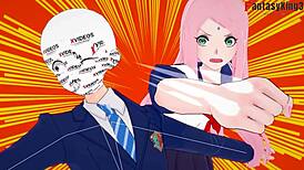 Hinata knepper Naruto, Sakura bliver jaloux 😈