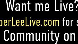 Kimber Lee Teases And Sucks