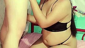 Chica Swallows All My Cum After Deepthroat Blowjob