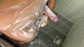 Hard Bareback Action After Shower