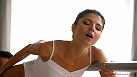 perfect form in hairless brunette style