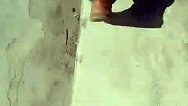 Super bold outdoor queen Mei Na picks up guy on park bench for blowjob, then standing fuck in woods with creampie 😏