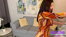 Wow, the husband pays pornstar HandsomeDevil to let his wife suck his BBC in Miami!