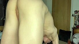 Hot twink strips naked to show virgin hole!