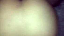 hey, that cheating latina gets fucked hard by a big white cock in her ass