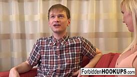 i can’t resist busty blonde getting drilled by step-brother.