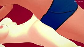 Anya Se Calienta Y Viste La Ropa De Yor Para Jugar Con Su Busto Versión Adulta