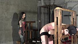 hey, check japanese dominatrix youko dishing out harsh whipping! bound asian sub gets punished hard in bdsm scene.