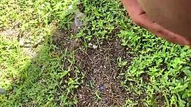 Ghetto Bbw Bitch Sucks And Fucks Big Black Cock Outdoors Publicly