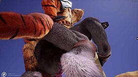Wildlife: Gay Furrys Engage In Yiff Adventures