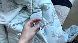 Wife lets friend get pounded doggystyle at home