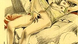 Exploring vintage anime drawings